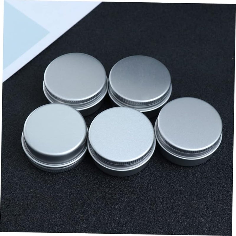 20 Pcs Aluminum Empty Makeup Storage Pots With Screw Lids Travel Jars - Image 5